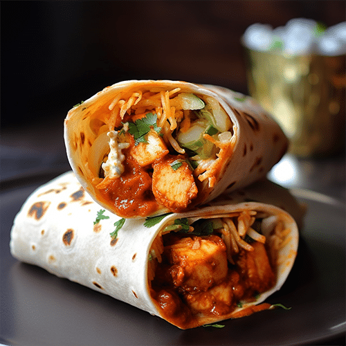 New Delhi Tandoori Burrito