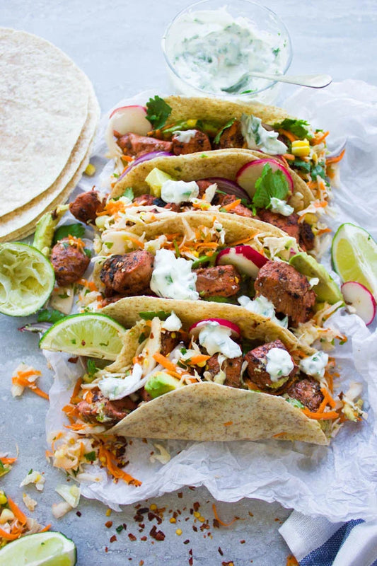 New Delhi Tandoori Chicken Taco