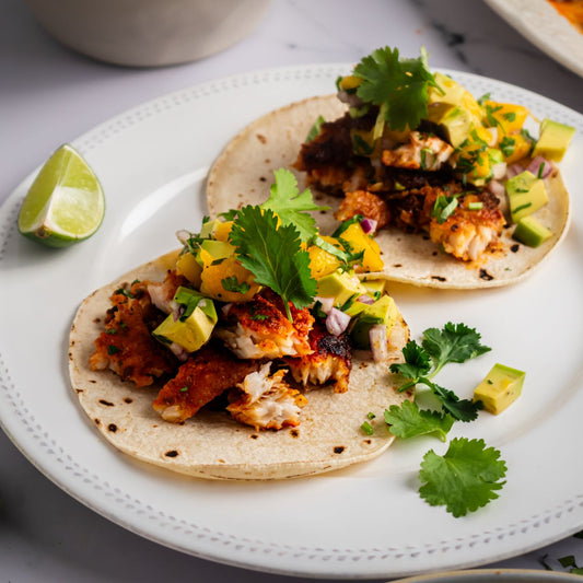 Blackened Mahi Mahi Tacos