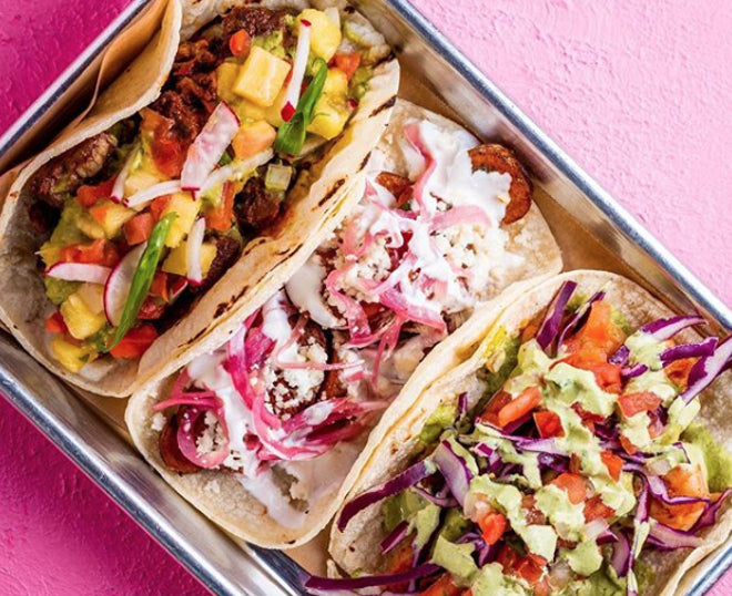 Taco Labs Boca food and atmosphere
