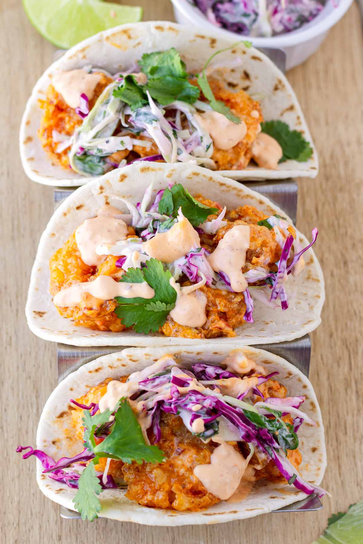 Bang Bang Shrimp Tacos